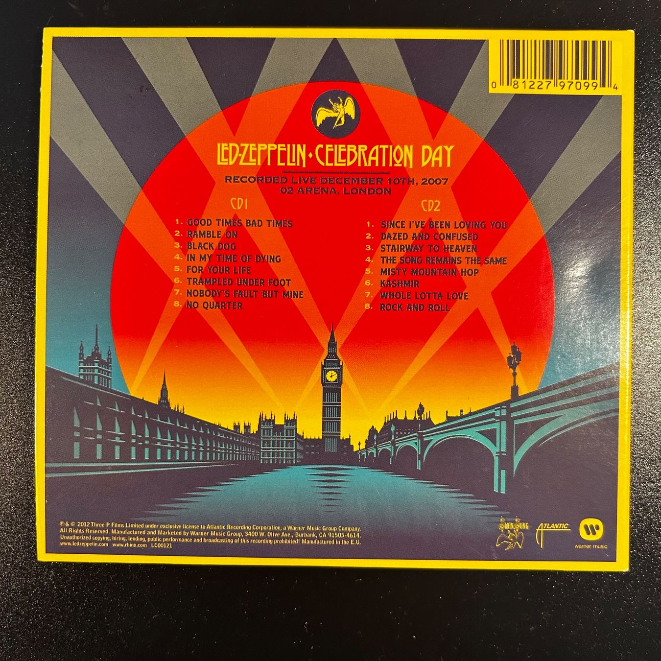 CDs: Led Zeppelin - Celebration Day, Live 2007 2 CD – D'occasion à Aesch BL par BernisFlomi 1