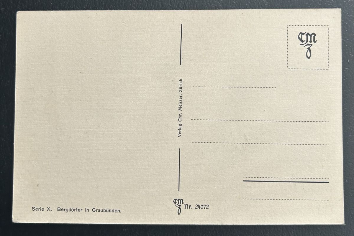 Cartes postales: Gravasalvas bei Sils – D'occasion à Horw par Tellbub 1