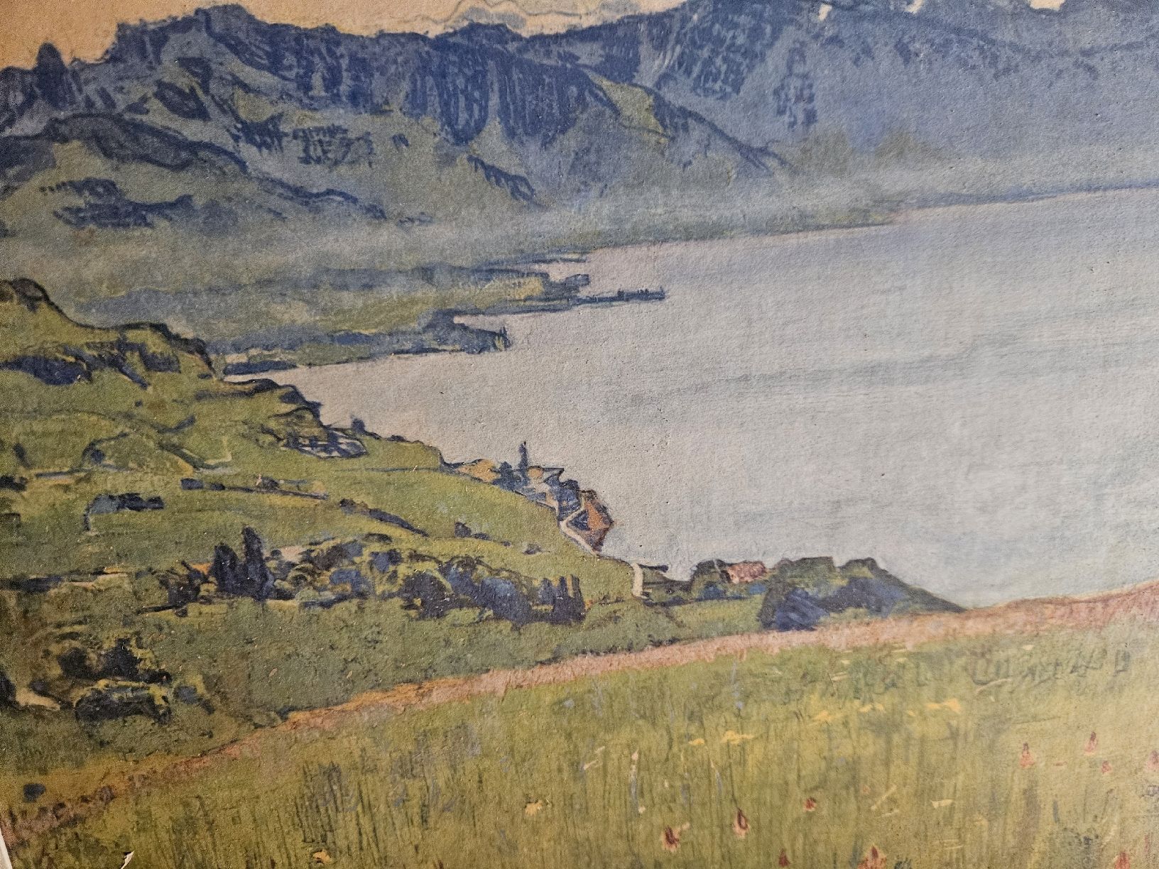 Grafiken & Lithographien: bild hodler lithografie – Gebraucht aus Schwellbrunn von Omega-alpha 3