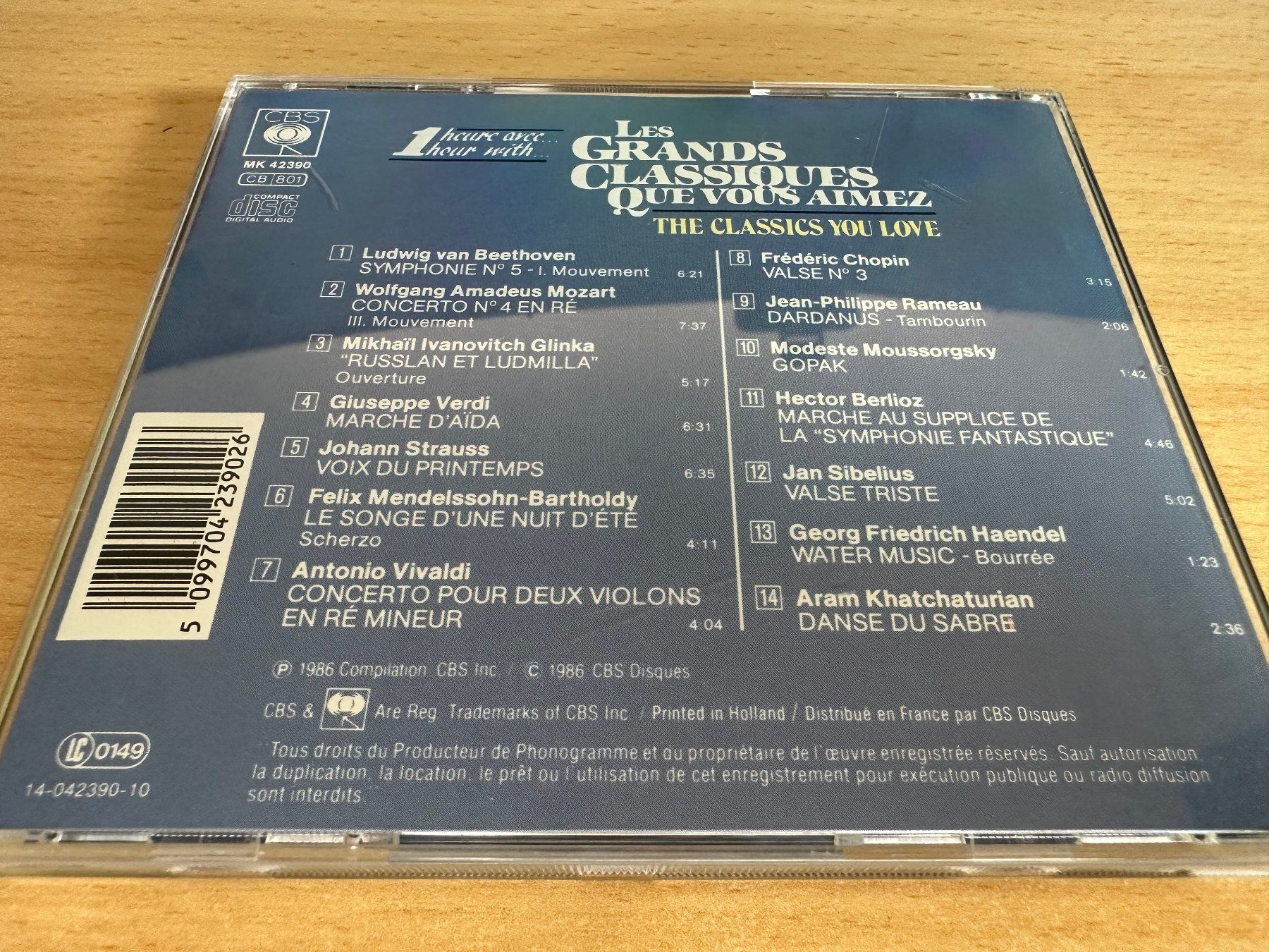 CD: Les grands classiques que vous aimez - vol.1 – Usato da Rikon im Tösstal venduto da Alpenmutz 1