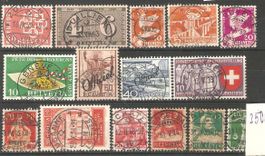 15 Werte Vollstempel
