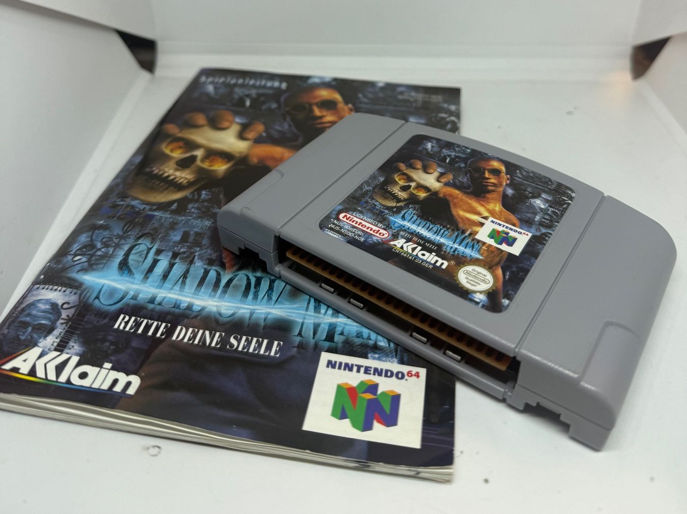Nintendo Giochi: Shadow Man N64 Nintendo OVP – Usato da Dietlikon venduto da NESFEVER 2