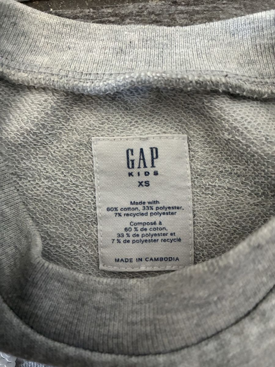 Gap Vestiti & Gonne: Mädchen Kleid GAP grau Pailletten Grösse XS – Usato da Muhen venduto da Sally203 3