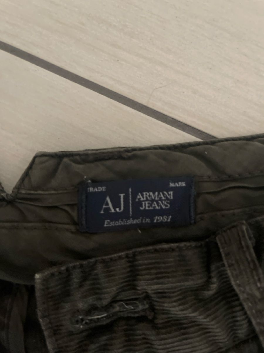 Armani Pantaloni: ARMANI Manchester Hose Grösse 30 – Usato da Baar venduto da Galacta37 1