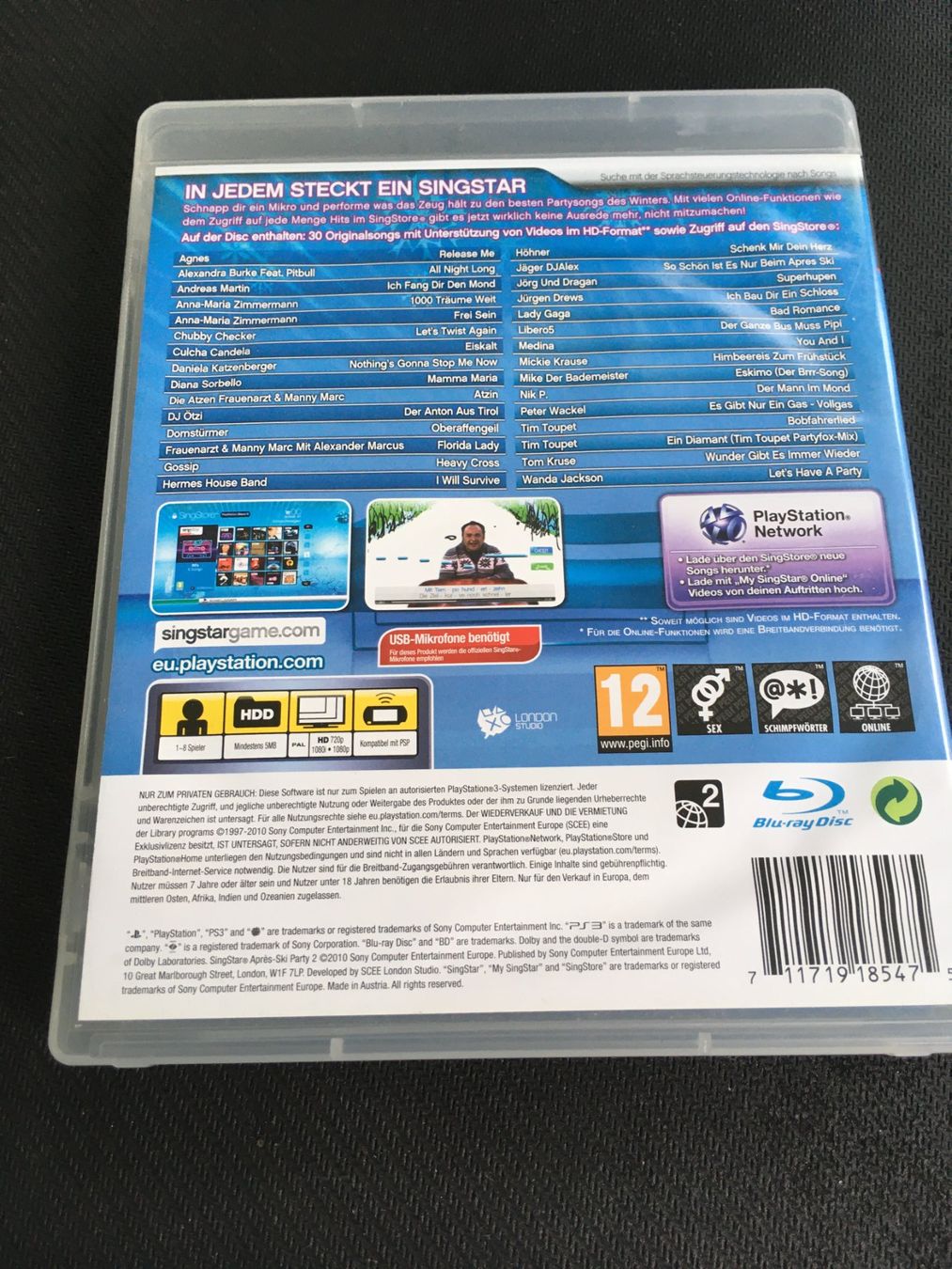 Sony Spiele: Singstar Apres-Ski Party 2 - Playstation 3 / PS3 – Gebraucht aus St.Gallen von sjosjo 1