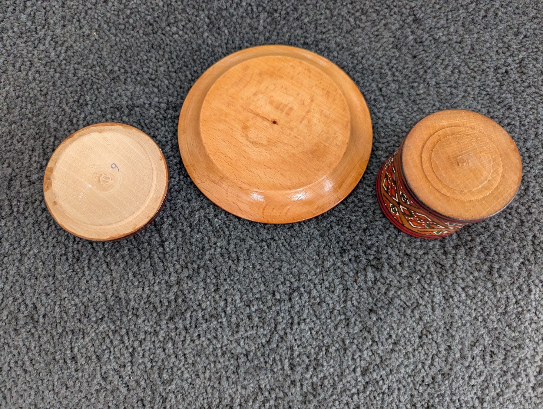 Alle Dekorationen: Vintage - russische Holz Dose / Becher – Gebraucht aus Ormalingen von marithias23 3