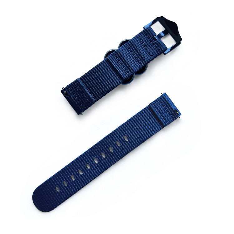 Bracelet en Nylon bleu 20 mm 2