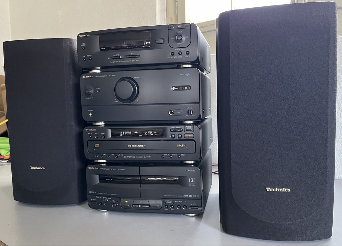 Technics Lettore multimediale & Streamer: Hifi-Anlage von Technics SE-CH610 mit Regal – Usato da Glattbrugg venduto da Jaspis10
