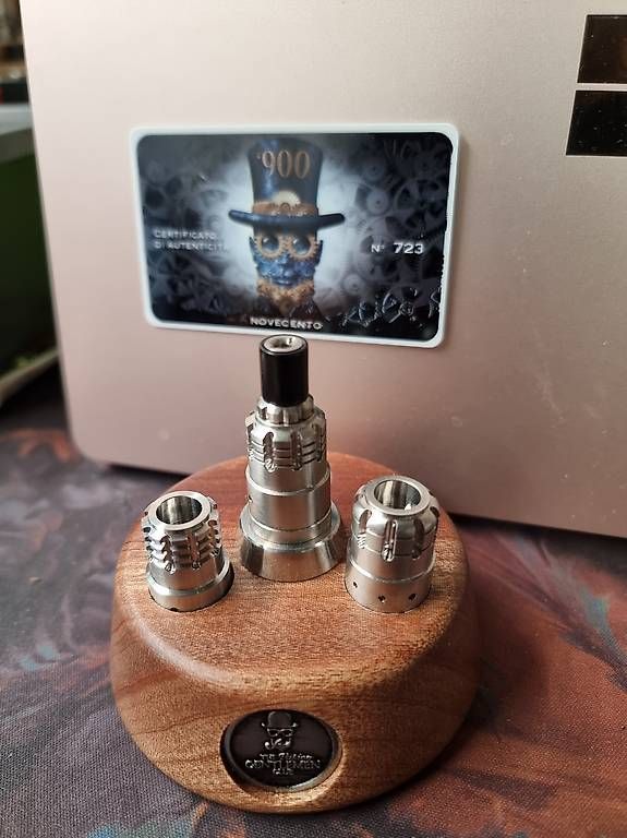 Altri Prodotti per fumatori: NOVECENTO RDA BF MTL VAPE – Usato da Sils im Domleschg venduto da caf_f5vb