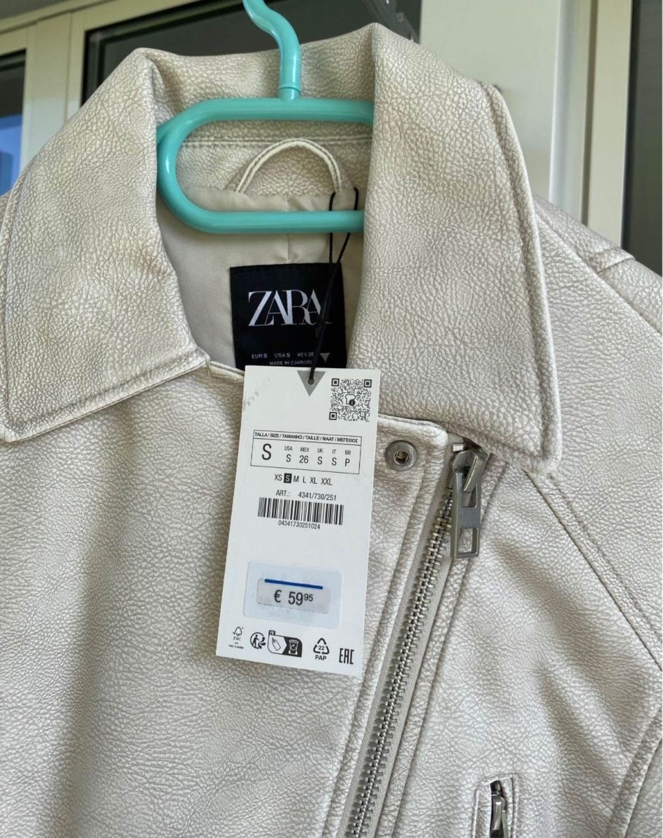 Zara Giacche: Bikerjacke von Zara Gr. S Neu – Nuovo e nell'imballaggio originale da Ellikon an der Thur venduto da Bali1999 2