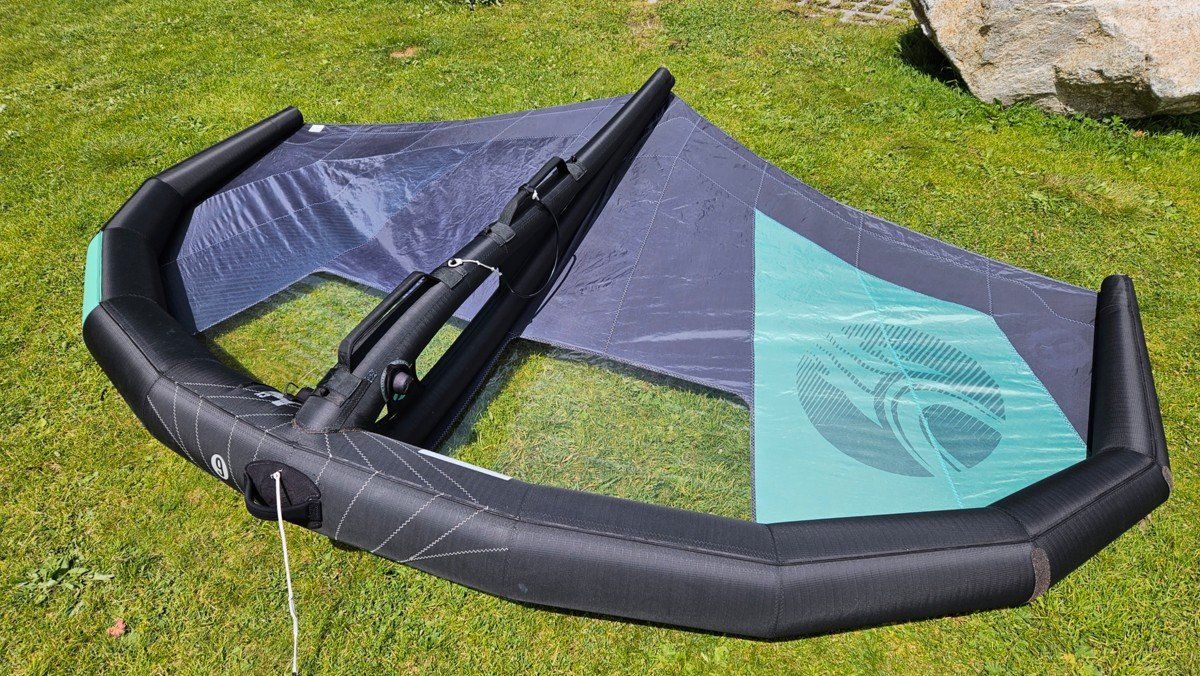 Surf: Wing Cabrinha Crosswing X3 Turquoise 6.0m2 – Usato da Zürich venduto da Manat 1