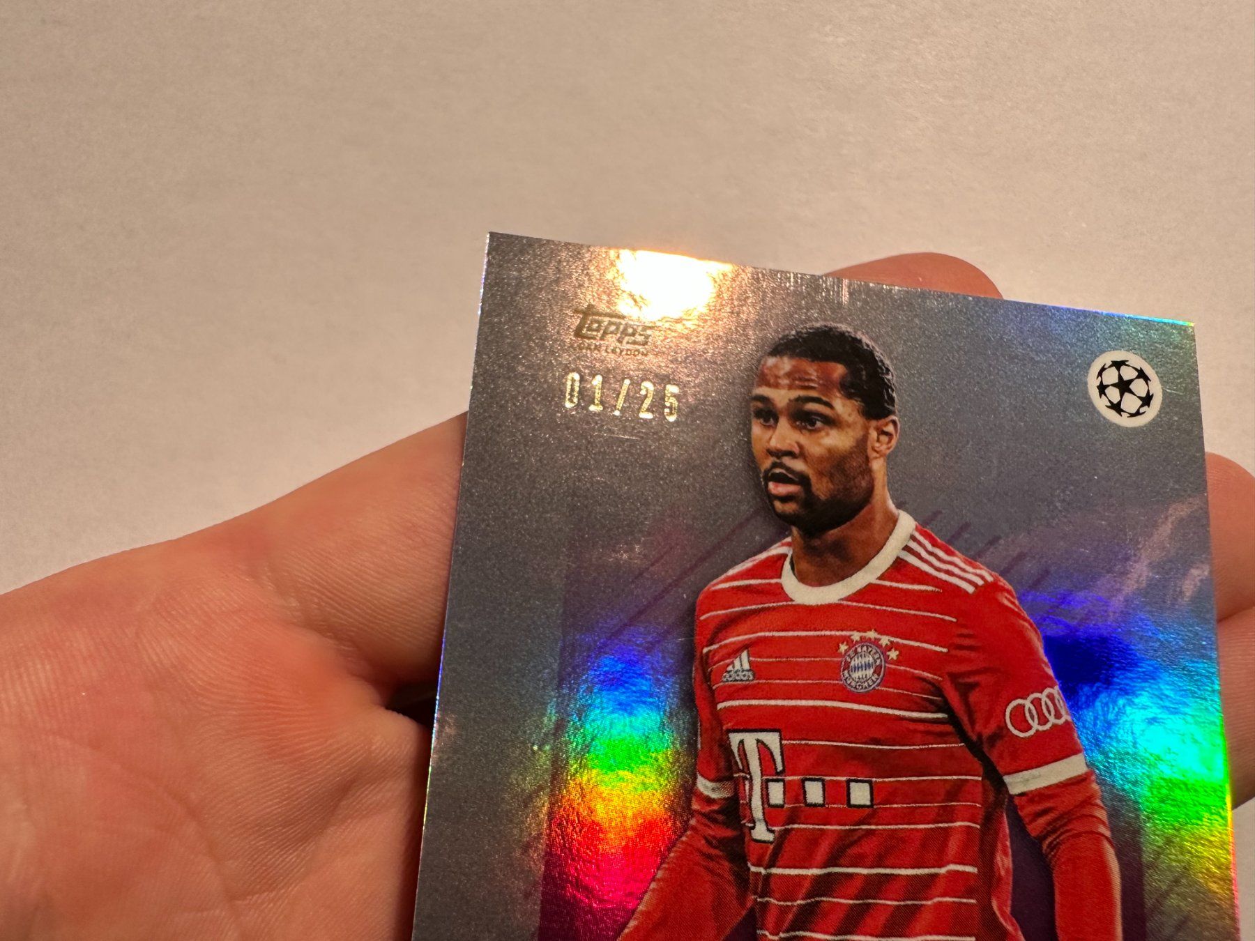Panini Carte collezionabili: 2022 Topps UCL Serge Gnabry 01/25 – Usato da Hagendorn venduto da Pokecollectorch 3