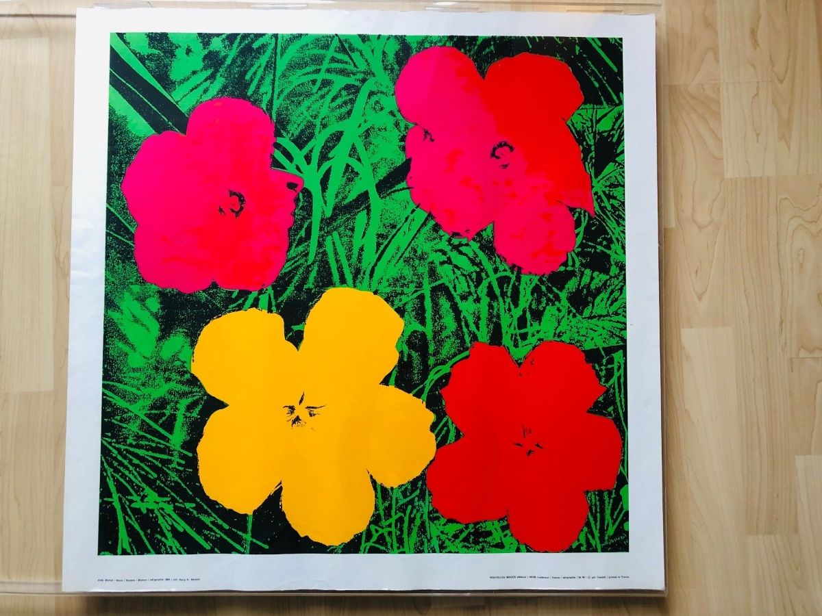 Grafica & Litografie: ANDY WARHOL "Flowers" orig. Serigraphie,  Castelli Copyright – Nuovo (secondo la descrizione) da Luzern venduto da dichsel