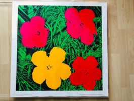 ANDY WARHOL "Flowers" orig. Serigraphie,  Castelli Copyright