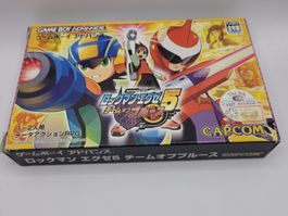 Gameboy Advance Megaman Exe 5 Blues Japan OVP GBA CIB