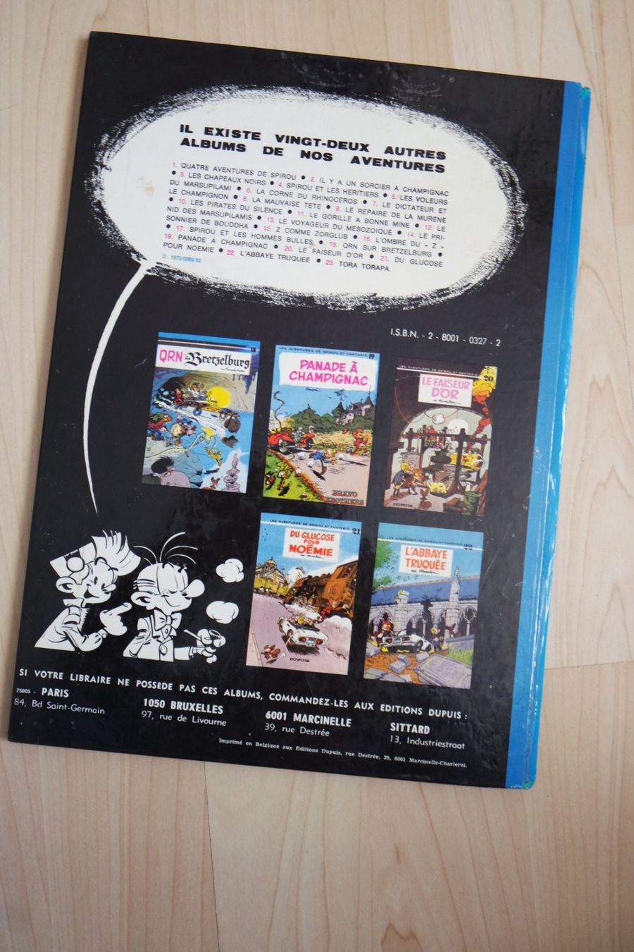 BD: SPIROU     °°°°° TORA-TORAPA   °°°°° E.O 1973 – D'occasion à Avenches par WEBHobby 1