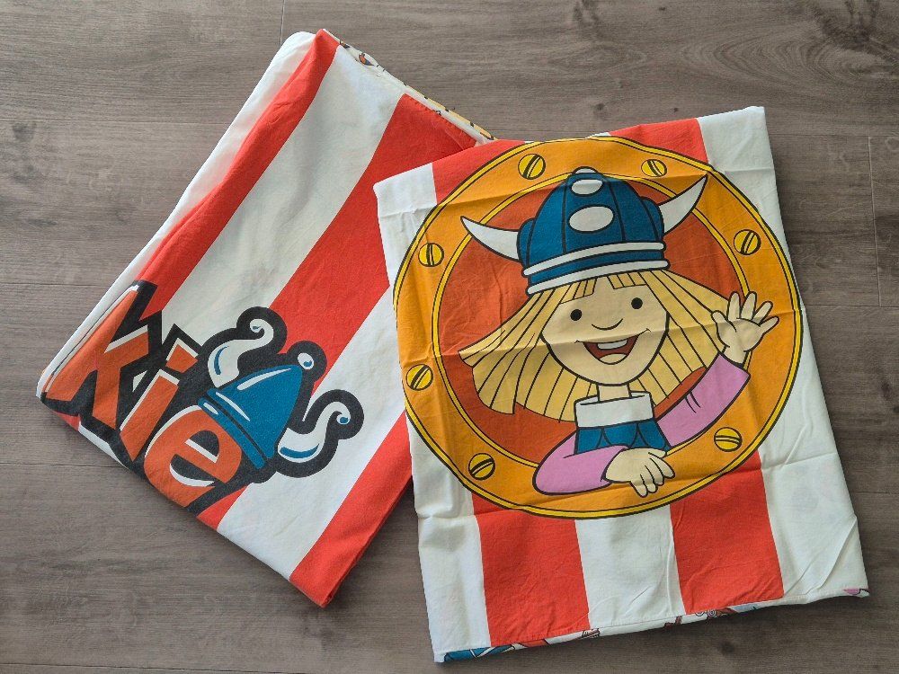 Bettwäsche: Bettwäsche 160 x 210 "Wickie" – Gebraucht aus Buttisholz von sico20