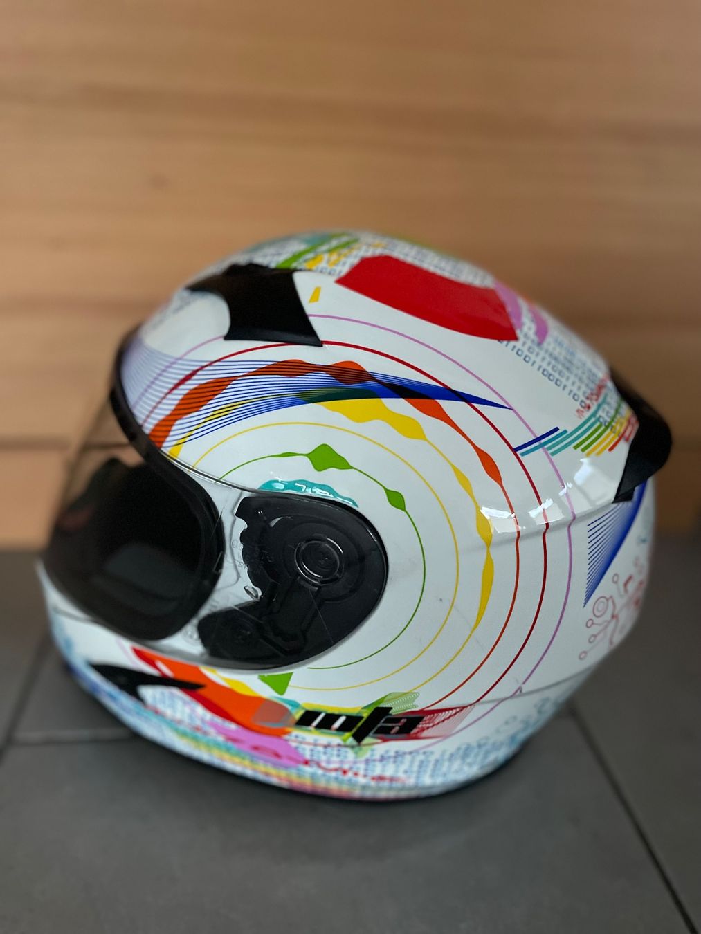 Caschi & visiere: Töffhelm Iota, Grösse 52-53 cm – Usato da Uttigen venduto da Telemark72