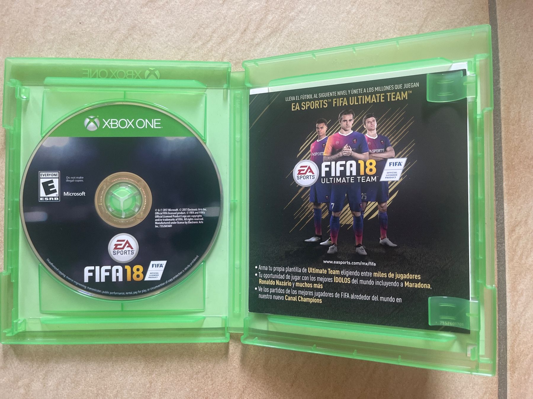 Microsoft Giochi: Jeu vidéo FIFA 18 pour XBOX One – Usato da Vernayaz venduto da Darkfrost 2