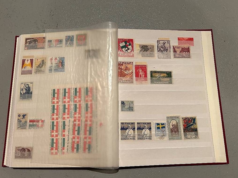 Tutti i francobolli: Classeurs à bandes pour timbres poste – Usato da Ecublens venduto da achille1954 1