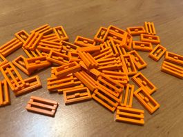Lego 30x  Gitterli 1x2 mit Nut(2412)