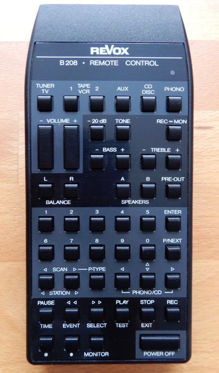 Revox B208 Remote Control / Fernbedienung (Gebraucht) in Fribourg für ...