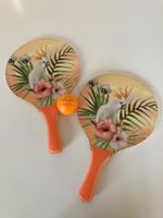 Raquettes de plage avec balle, 2 pièces, bon état