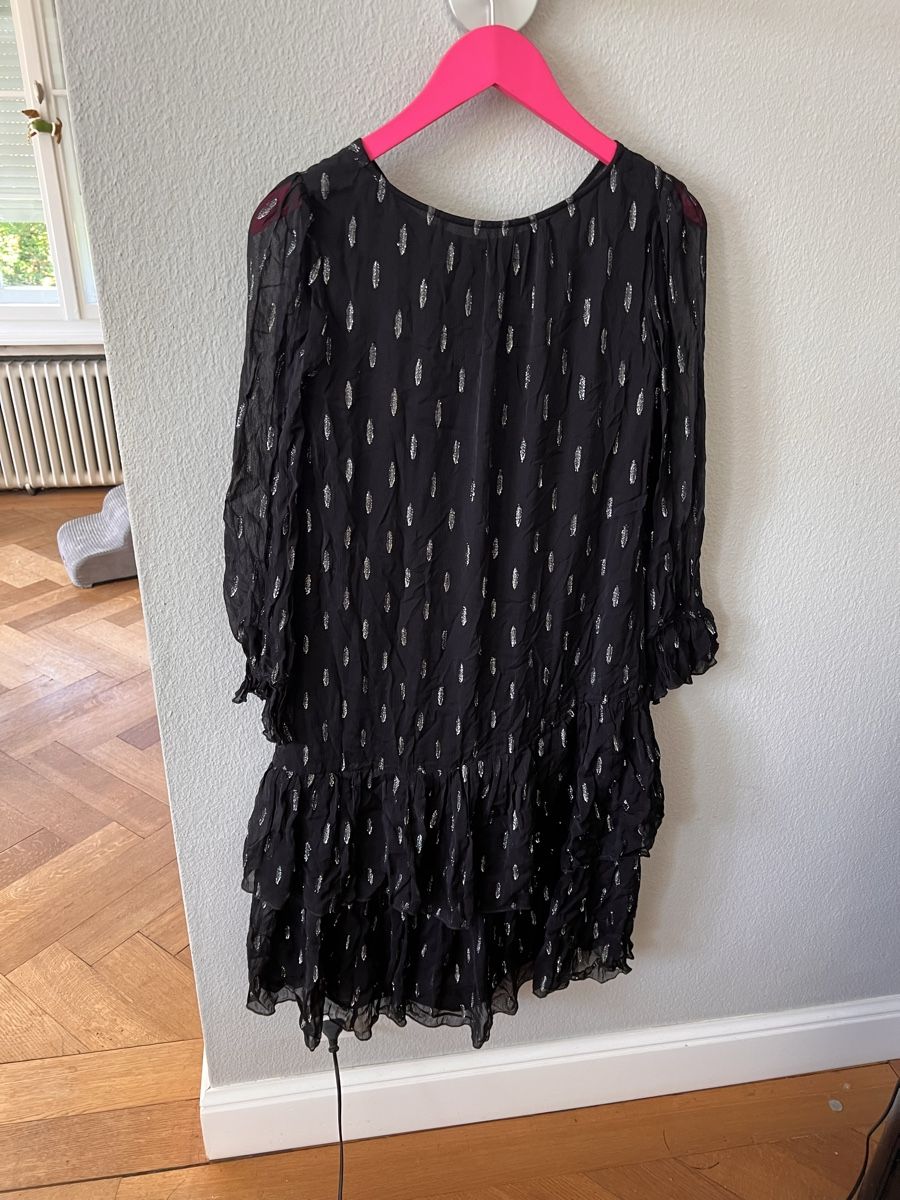 Rich & Royal Kleider: Kleid Rich&Royal, Gr. 34, schwarz mit Silber – Gebraucht aus Solothurn von Brini06 3
