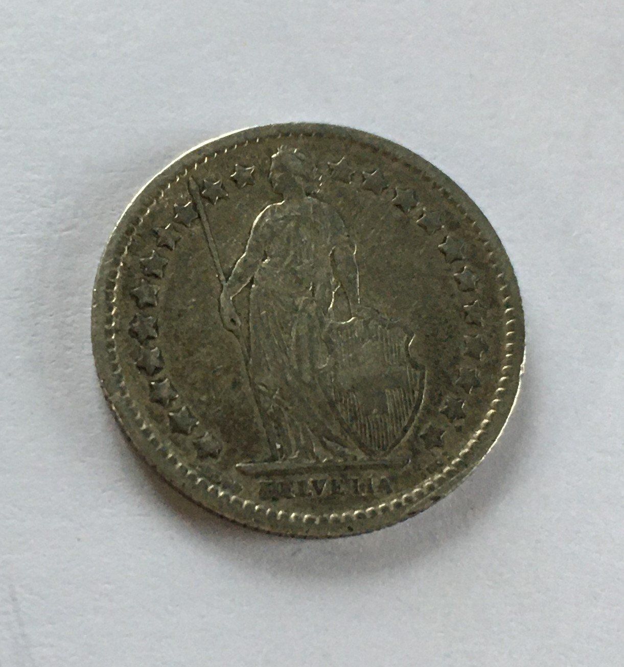 Tutti le monete: 1877 50 Rappen – Usato da Kirchberg SG venduto da Helveticus00 1