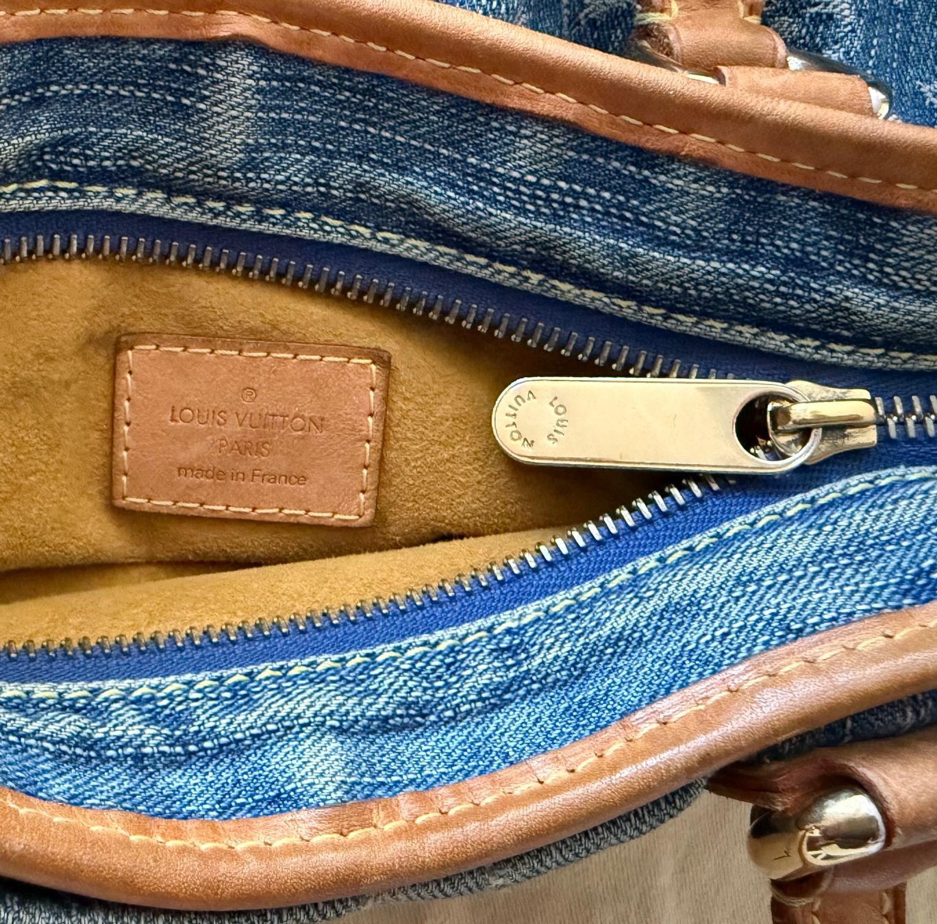 Louis Vuitton Borse da donna: Louis Vuitton Cabby denim blu – Usato da Breganzona venduto da mas_tv72 3