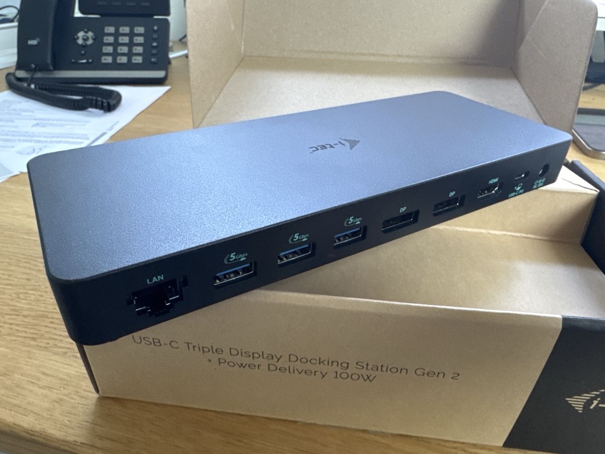 I-tec Docking station: i-tec USB-C Docking Station Triple Display Gen 2 neu – Neuf (Voir description) à Lommiswil par Daniro 1