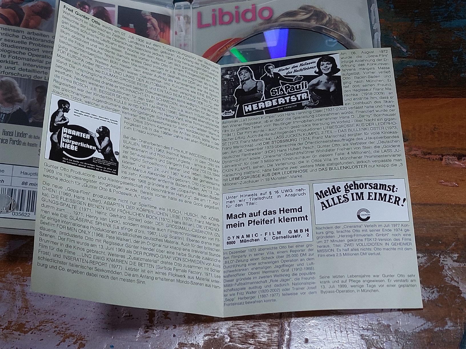 Tutti i DVDs: Libido - Lexikon der Lust, DVD Erotik – Usato da Winterthur venduto da Belzarek 3