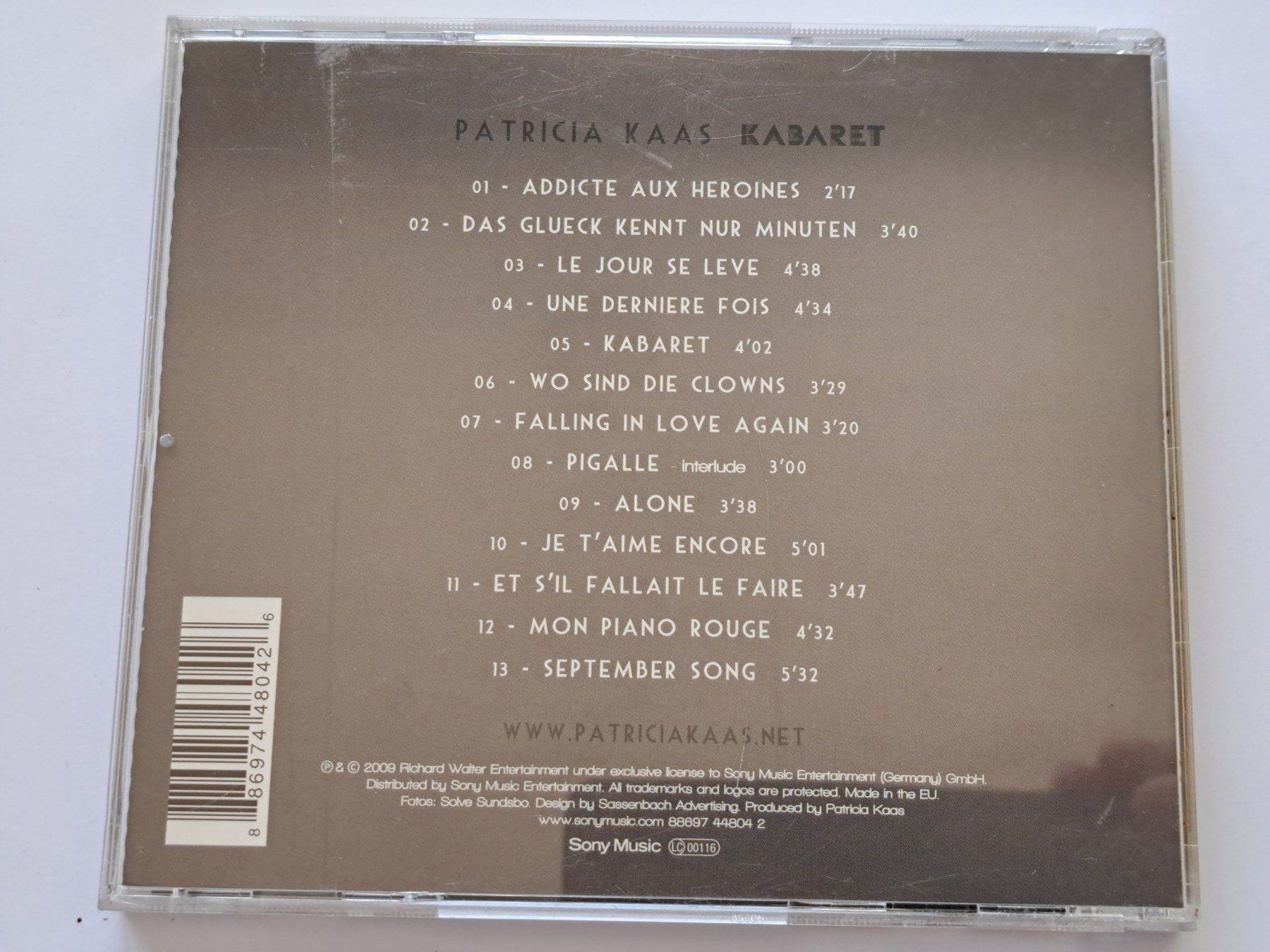 CD: Cd Patricia Kaas - Kabaret – Usato da Pully venduto da bro_n52j 1