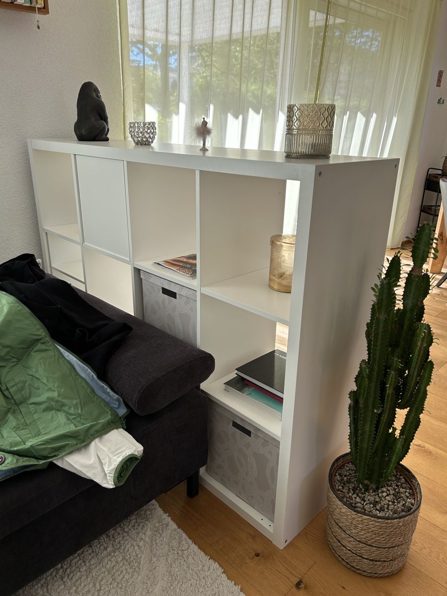 Regale: Weisses Regal, Gestell, Raumteiler – Gebraucht aus Wittenwil von Schampar0 1