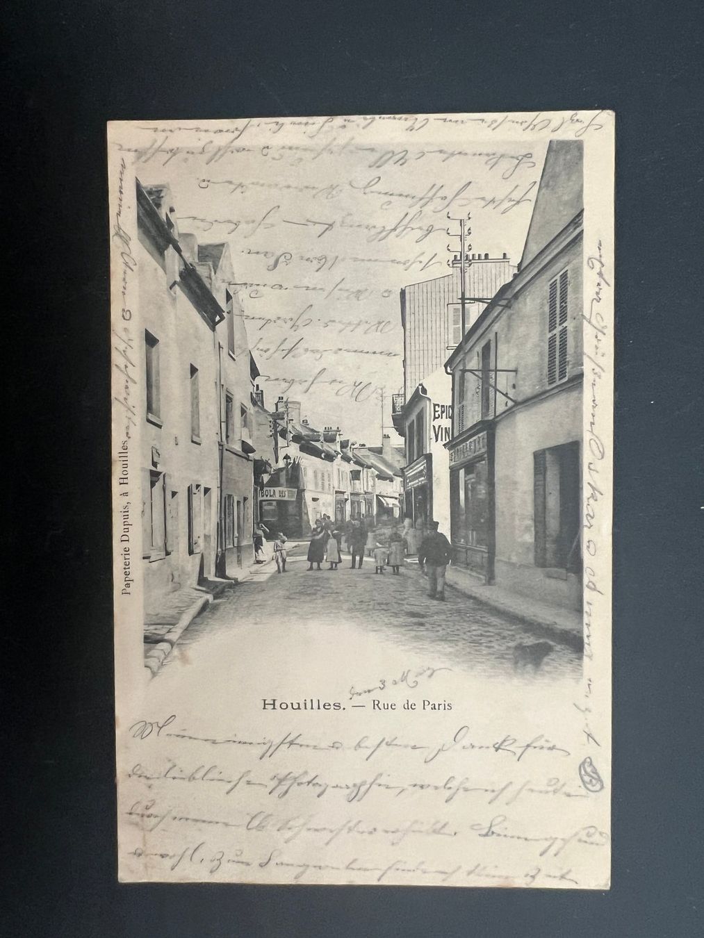 Ansichtskarten: 1903 AK Houilles Frankreich   (G700) – Gebraucht aus Hinwil von Sidi4
