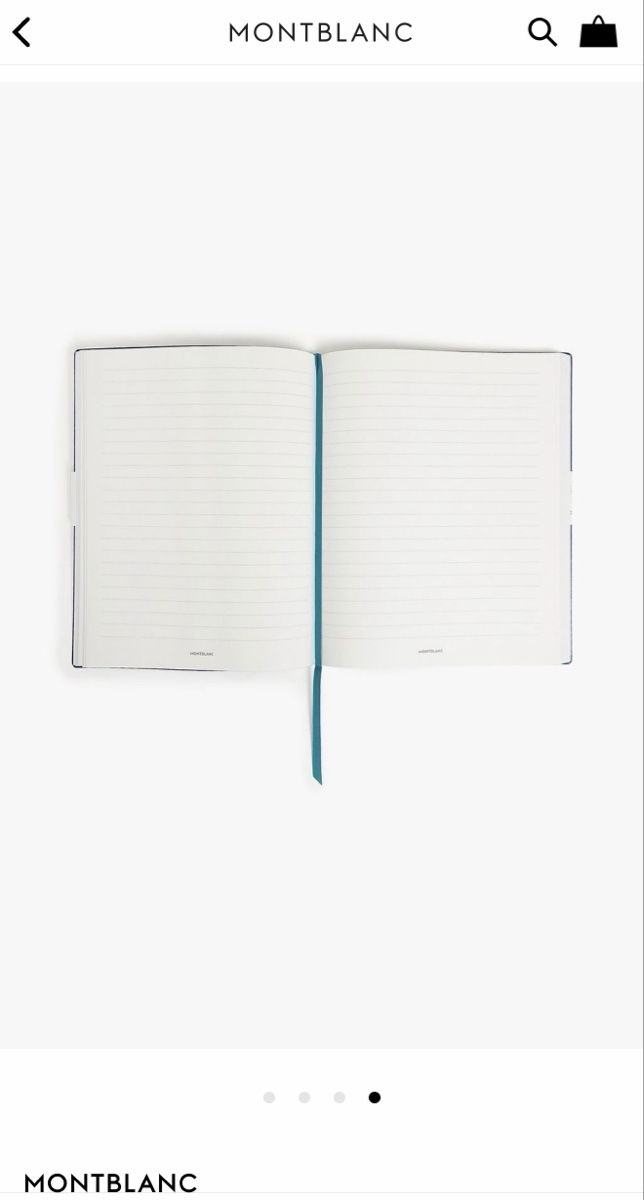 Montblanc Schreibblöcke: Montblanc Textured-Leather Notebook #149 – Neu und originalverpackt aus Cham von yl01CH 2