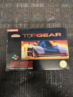 Super Nintendo Top Gear PAL Version  mit OVP