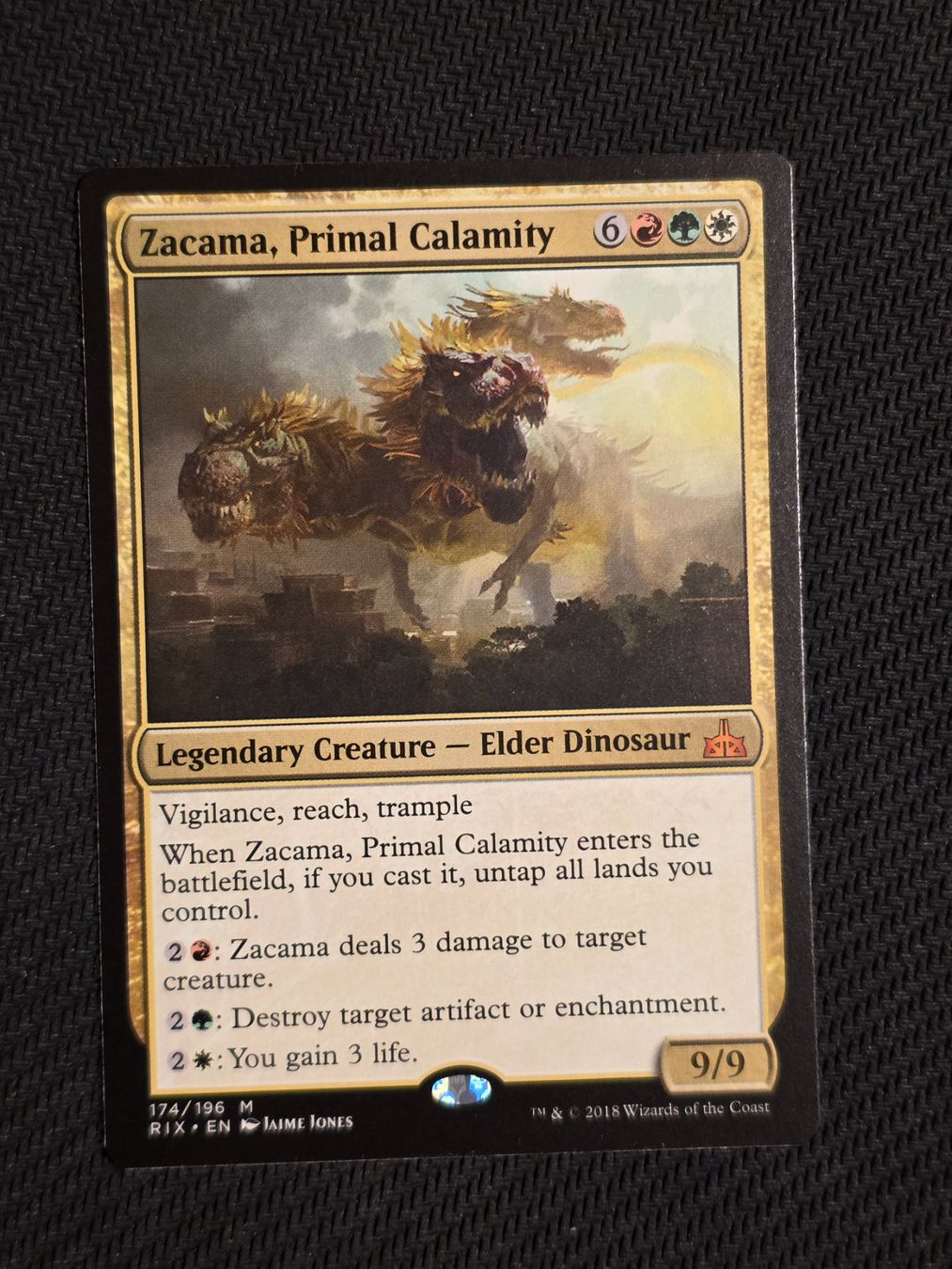 Magic The Gathering Carte collezionabili: Zacama, Primal Calamity  -  MTG – Usato da Zürich venduto da Semagets