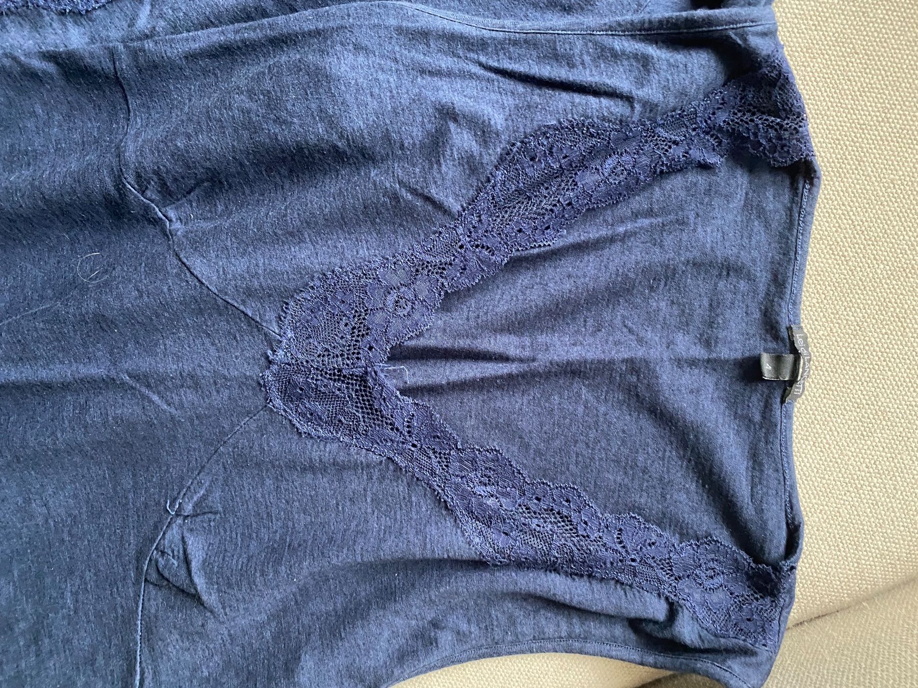 Négligés & Pyjamas: Complet negligé 2pcs lancetti liseuse bleu ta – D'occasion à Küssnacht am Rigi par CALIFRASQUI 3