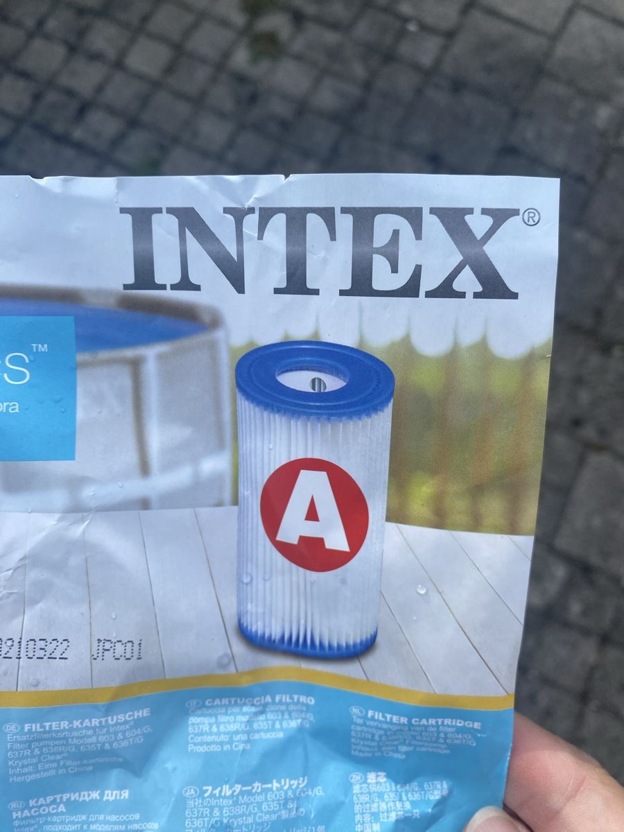 Intex Accessoires de piscine: Intex Filterkartusche Typ A neu – Neuf avec emballage d'origine à Buchs SG par mar_pfp5