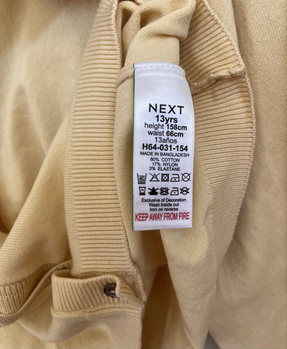 Next Jacken: Cardigan Gelb  – Neu (gemäss Beschreibung) aus Neudorf von wen_9jfq 2