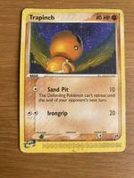 Pokemon Karte Trapinch EX Sandsturm 2003
