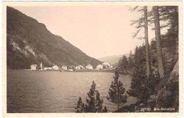 SILS-Baselgia (im Sommer) ca. 1915 (GR)