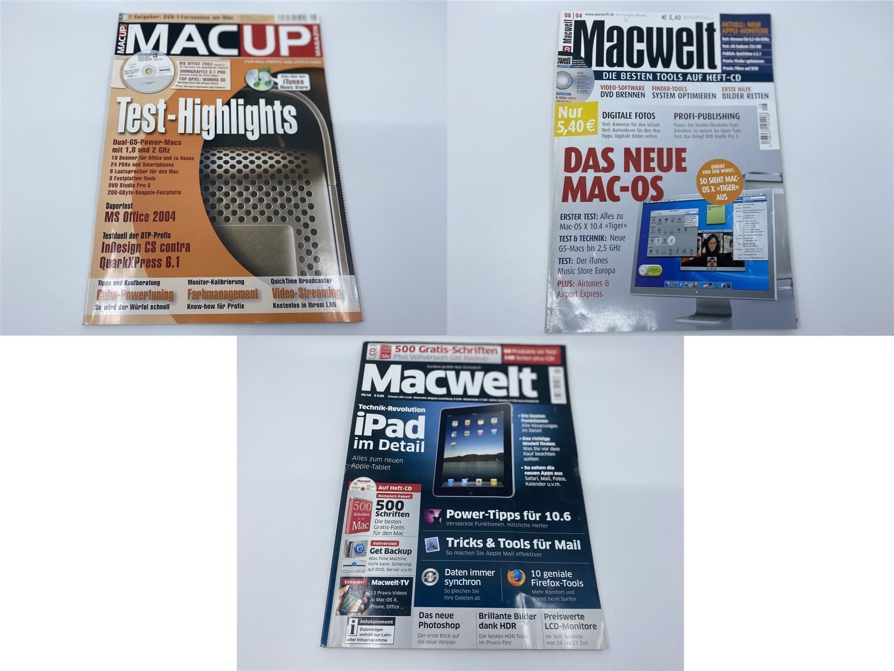 Riviste & Magazine: 3 MAC Fachmagazine – Usato da Langwiesen venduto da Restposten-24