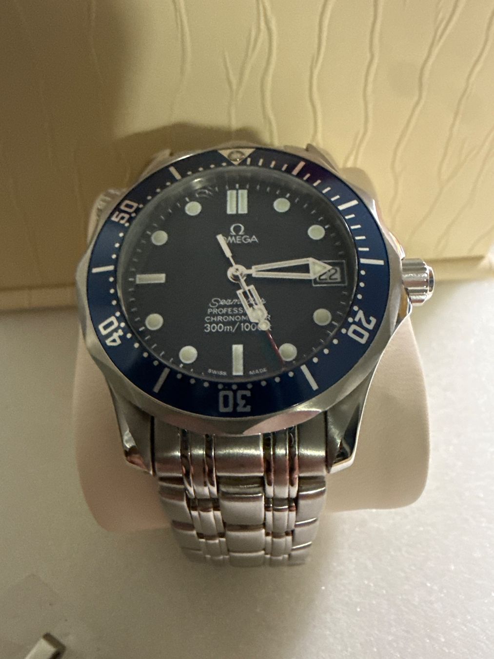 Omega Orologi: Omega Seamaster Chronometer Automatic 36 mm Top Zustand – Usato da Pfeffingen venduto da Allhandelklgwatches