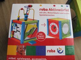 Holzspielzeug Motorikspielzeug Aktivwürfel Roba