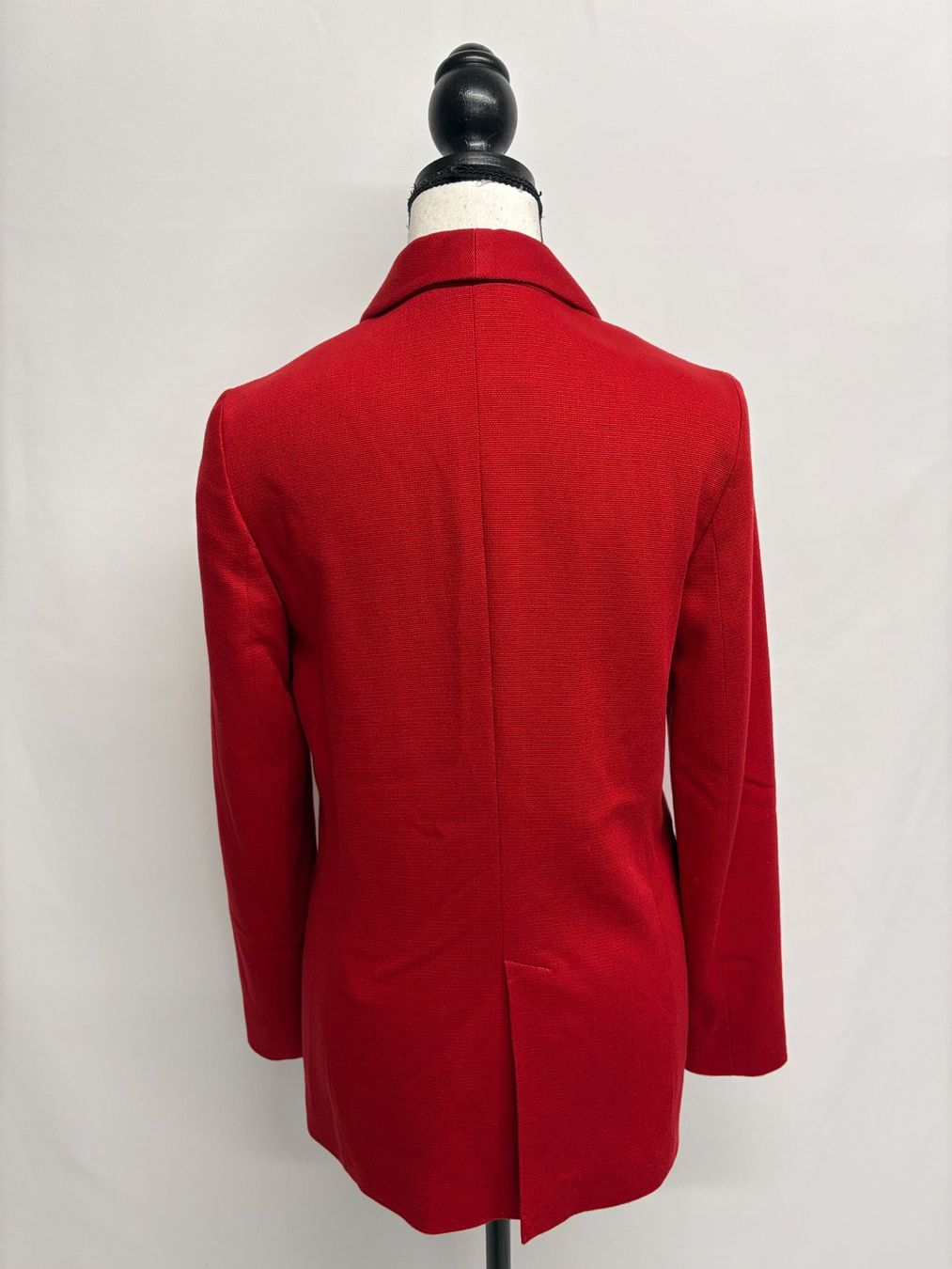 Massimo Dutti Giacche: Massimo Dutti gerader Blazer Viskose rot 34 – Nuovo (secondo la descrizione) da Regensdorf venduto da secondchancefashion 4