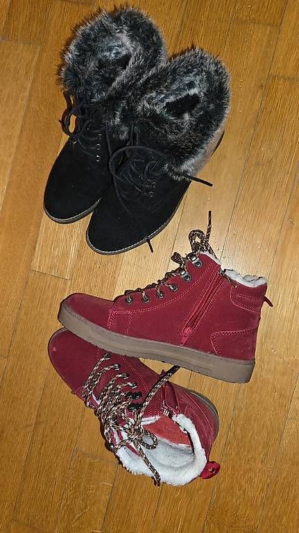 Scarpe da donna: Zwei Paar Winterschuhe Damen Gr 36 – Usato da Meggen venduto da everydaysale 2