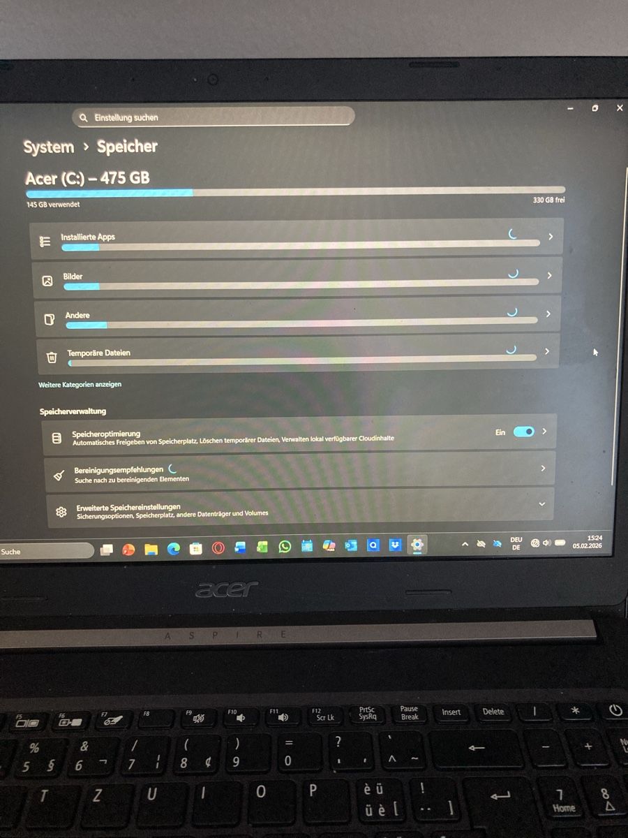 Acer Notebook: Acer Aspire 5 – Usato da Schönenwerd venduto da kyl_2zjn 4