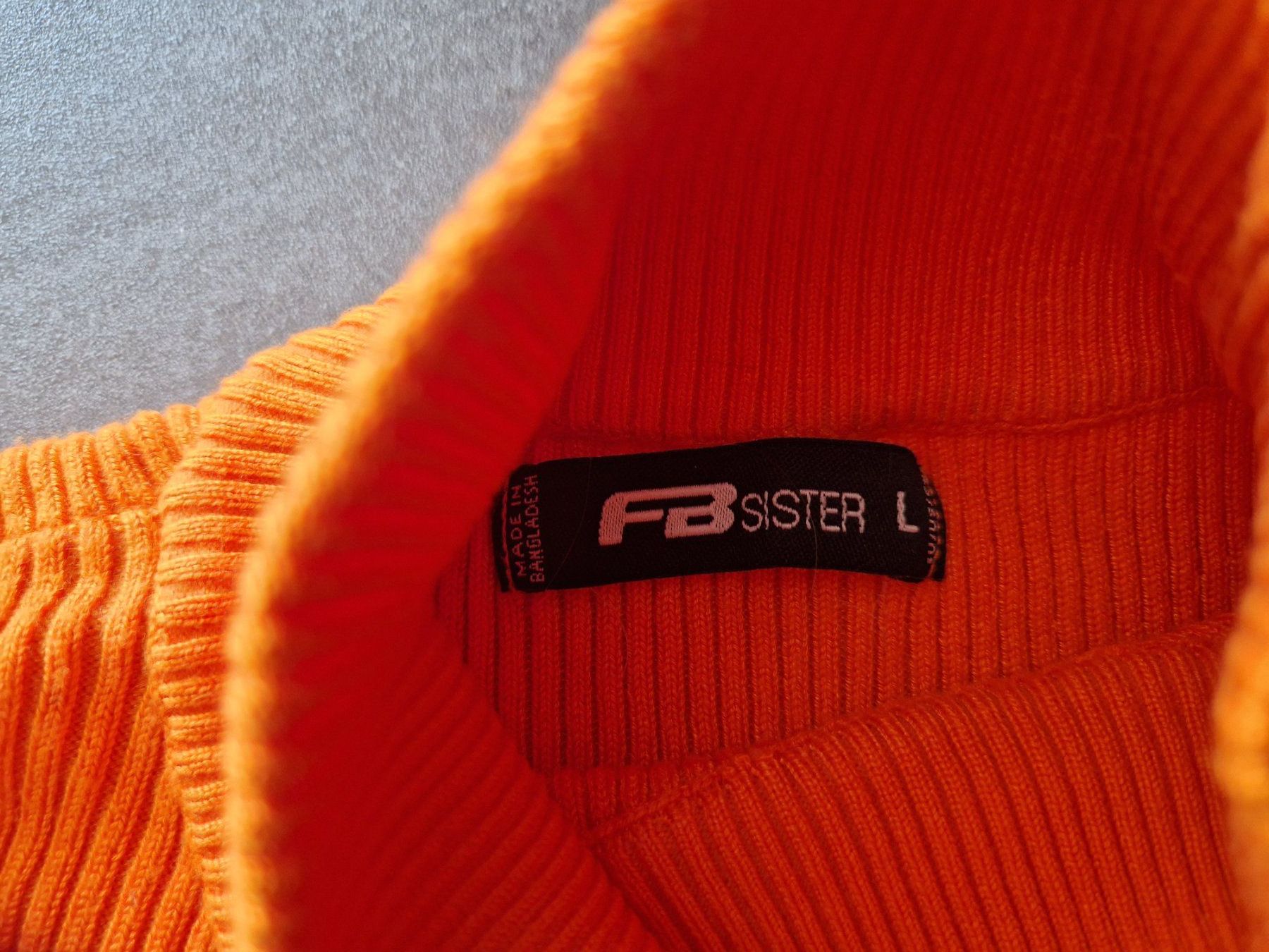 Vestiti: FB Sister kleid orange gr. L – Usato da Mezzovico venduto da maemy 2